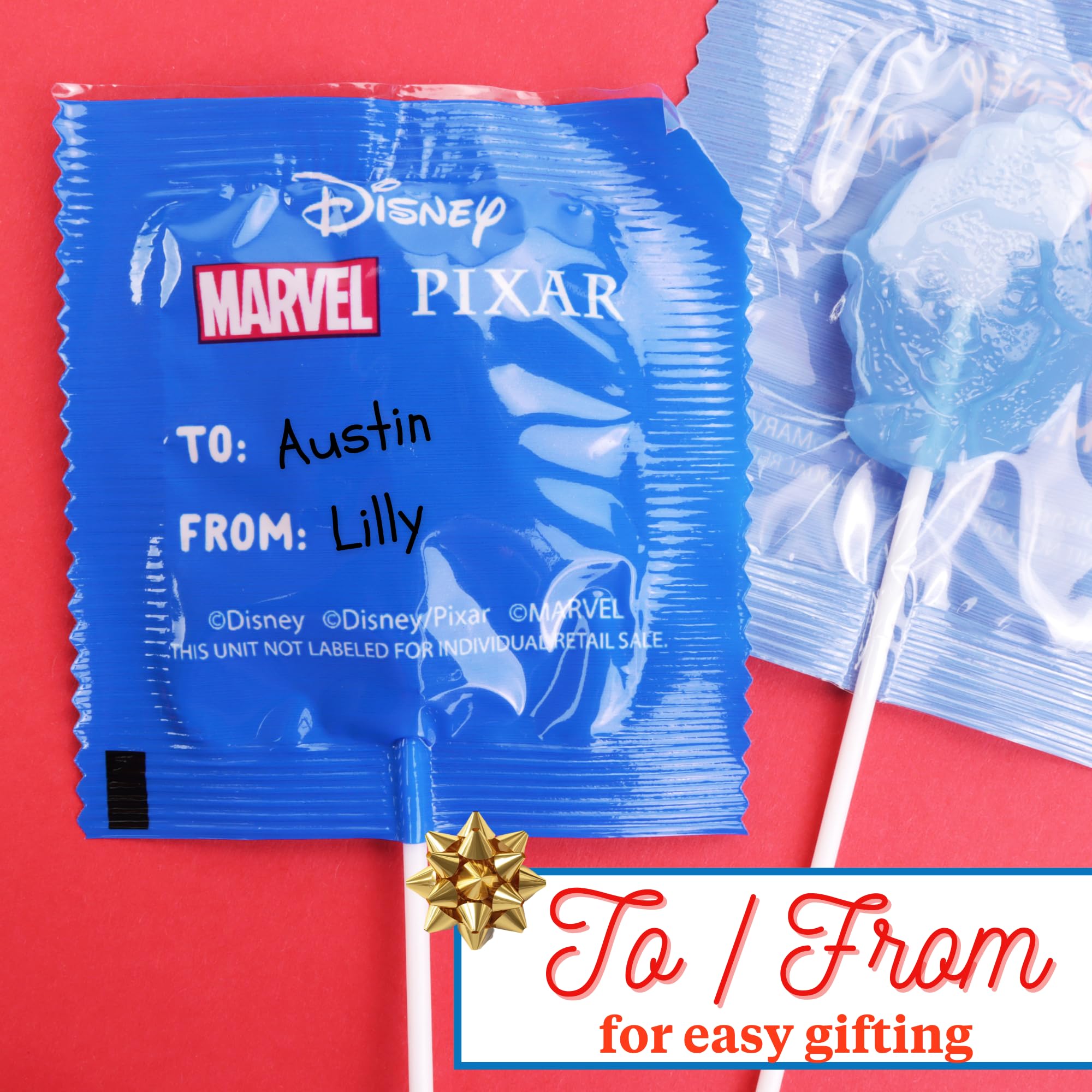 Disney Lollipops, Assorted Characters and Flavors, Birthday Party Essentials, 28 Candy Suckers Inside - Image 5