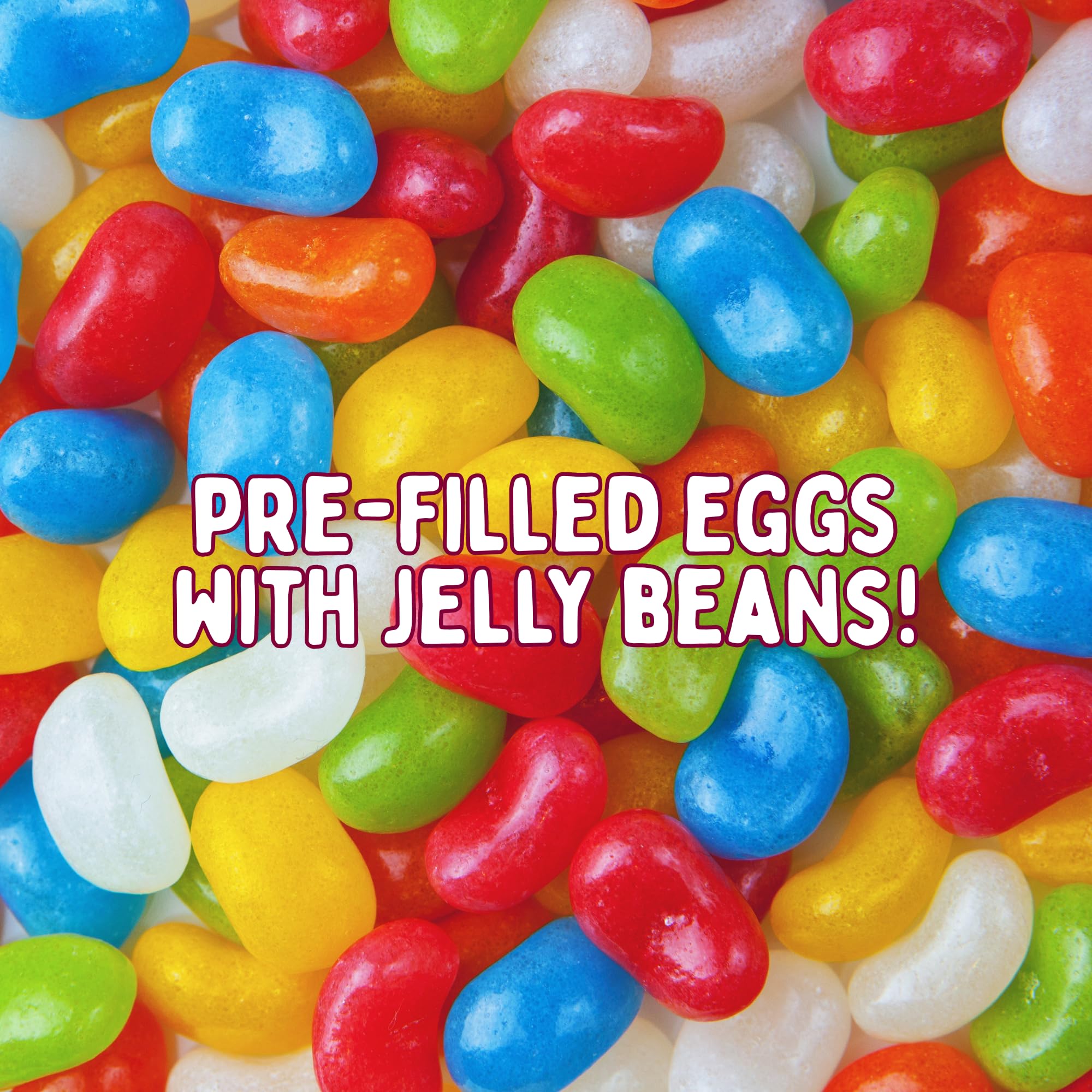 Disney Princess Reusable Easter Eggs, Pre-Filled with Jelly Beans and Stickers, Bulk Egg Hunt Supplies, 36 Total - Image 4