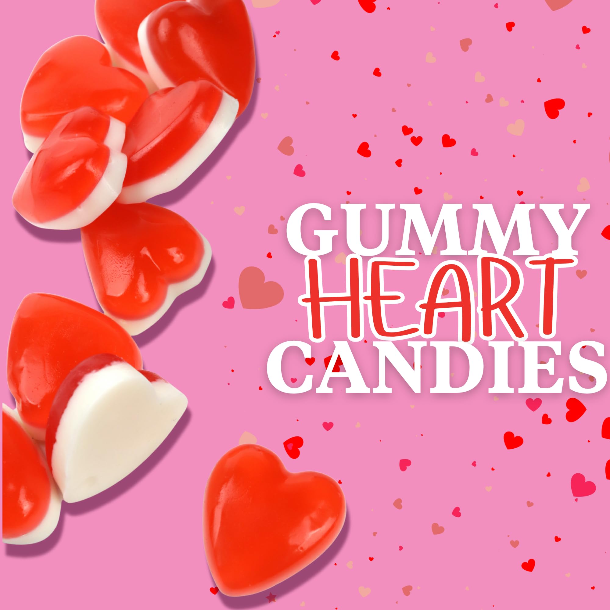 Disney Stitch Heart Box with Gummy Candy Inside, Individually Wrapped Pieces, Valentine's Day Gift, 3.17 Ounces - Image 3