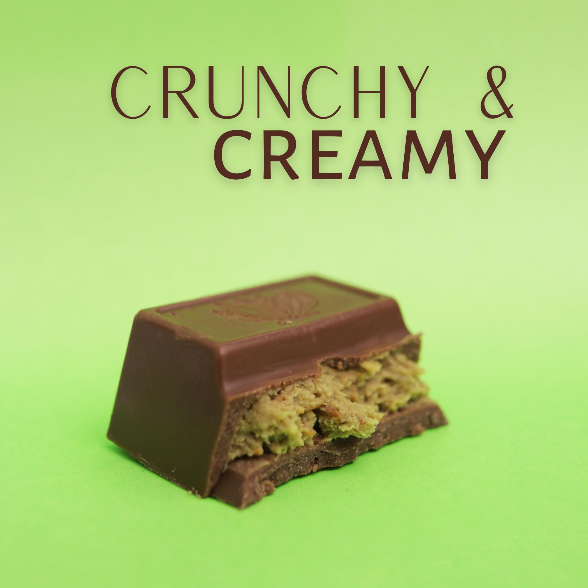 Dubai Style Candy Bar, Milk Chocolate with Pistachio and Kadayif Filling, Easter Basket Stuffers, 2.47 Ounces (Pack of 2) - Image 6