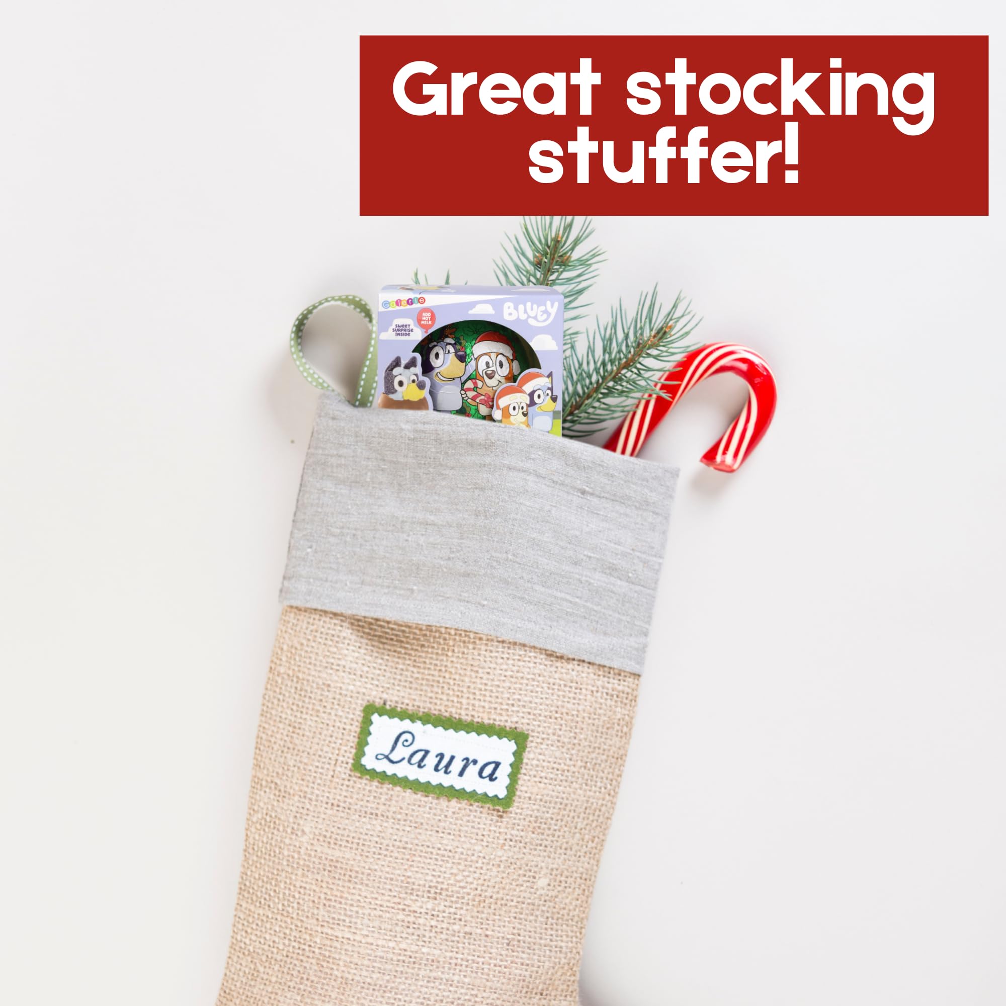 Galerie Bluey Hot Chocolate Ball with Jumbo Marshmallow, Christmas Candy Stocking Stuffer, 2.12 Ounces - Image 5