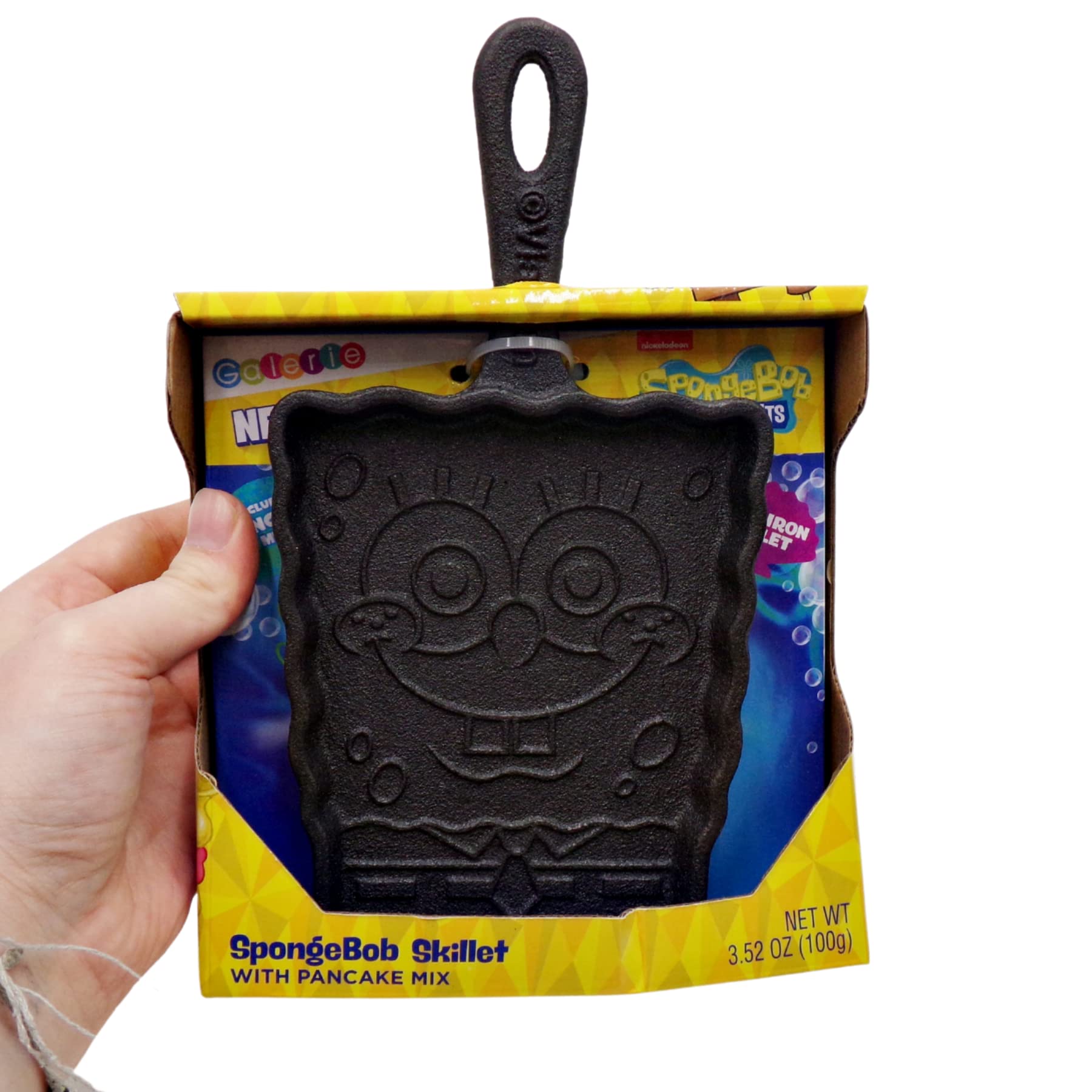 Galerie SpongeBob Squarepants Pancake Skillet with Mix, Gifts for Men Women and Kids, 3.52 Ounces - Image 4