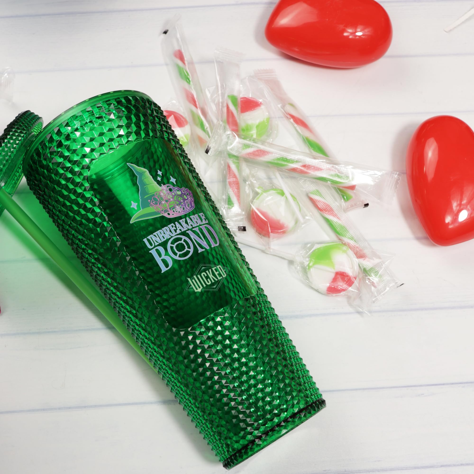Green Wicked Tumbler Gift Set with Candy, Individually Wrapped Pieces, Collectible Cup, 3.10 Ounces - Image 5