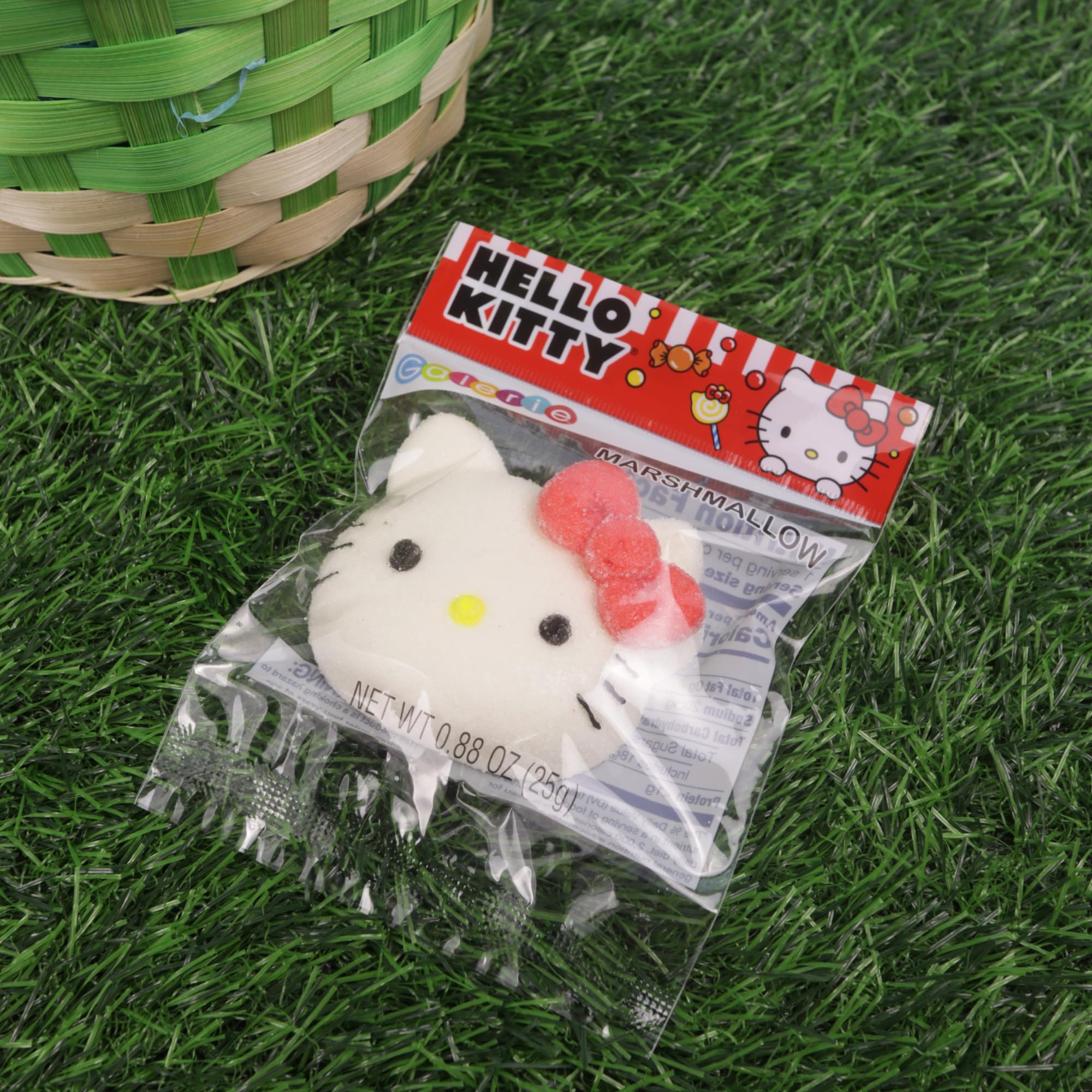 Hello Kitty Candy, Giant Fluffy Marshmallows, Individually Wrapped Pieces, Party Favor Treats, 4 Count Box - Image 6