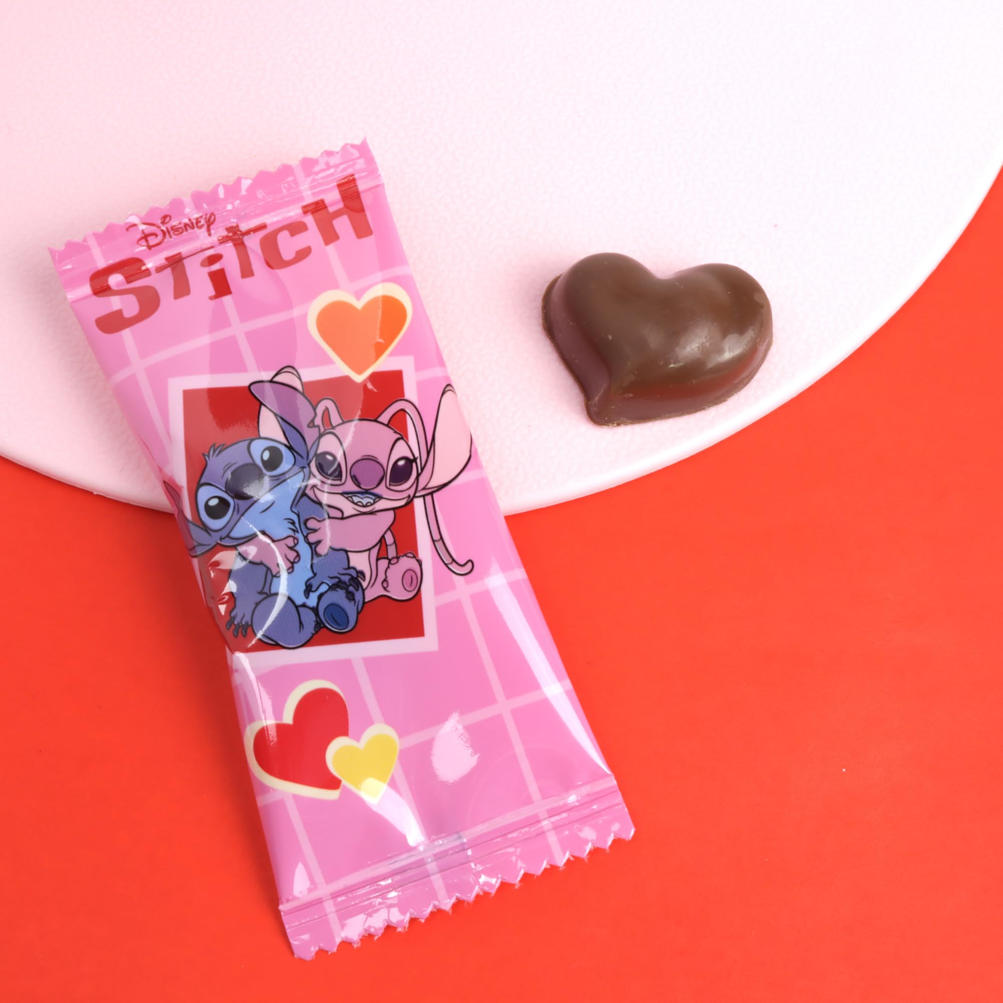 Lilo and Stitch Tin, 10 Individually Wrapped Chocolatey Hearts, Candy Gift Set, 2.12 Ounces - Image 6