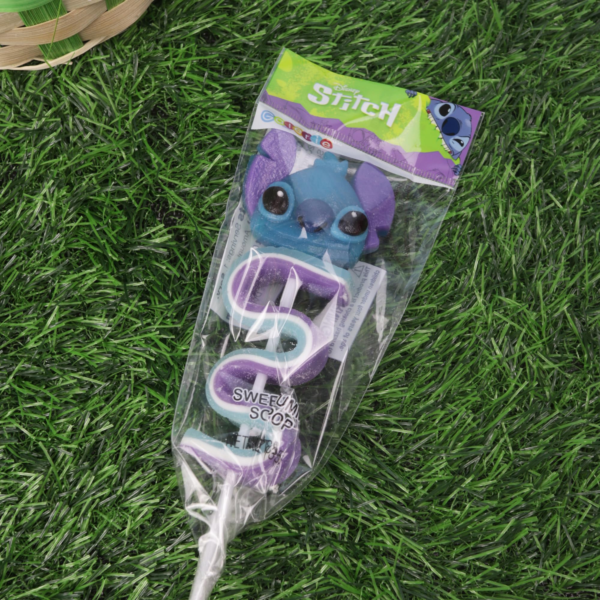 Lilo & Stitch Gummy Skewers, Character and Sour Belt Gummies, Individually Wrapped Candy Gifts, 4 Count Box - Image 4