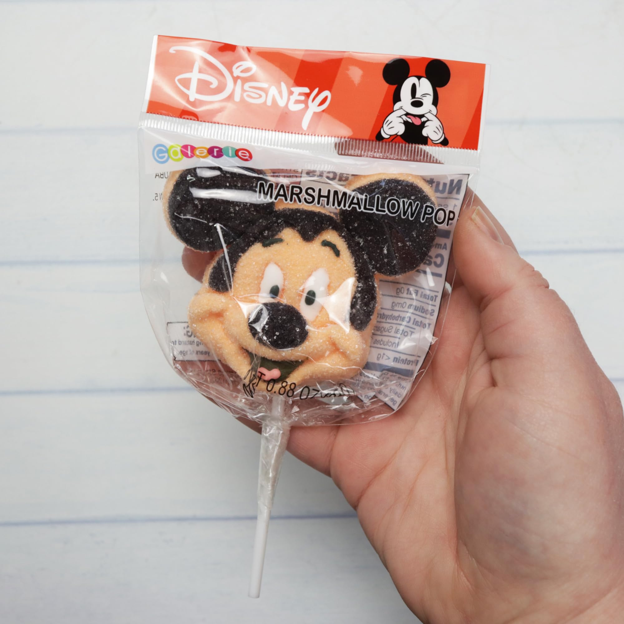 Mickey Mouse Jumbo Marshmallow Lollipops, Sugar Coated Candy, Individually Wrapped, Birthday Party Favor Treats, 0.88 Ounces (Pack of 3) - Image 4