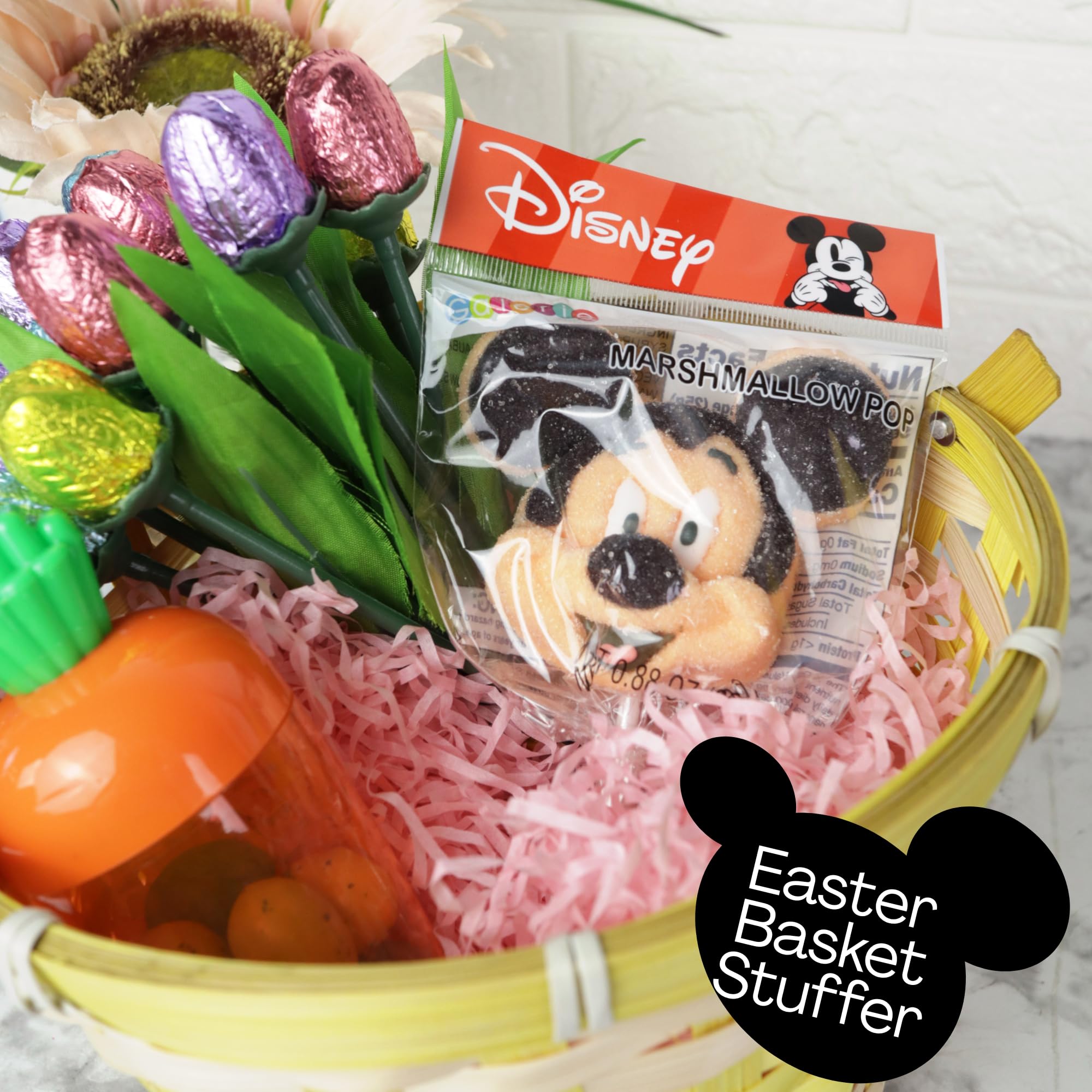 Mickey Mouse Jumbo Marshmallow Lollipops, Sugar Coated Candy, Individually Wrapped, Birthday Party Favor Treats, 0.88 Ounces (Pack of 3) - Image 5