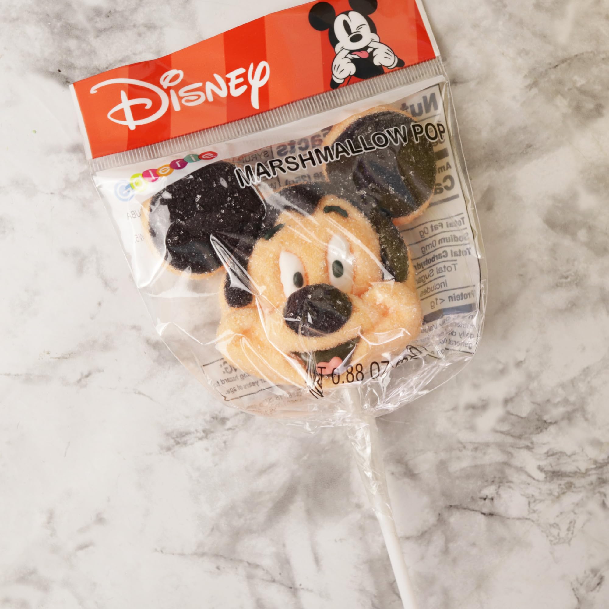 Mickey Mouse Jumbo Marshmallow Lollipops, Sugar Coated Candy, Individually Wrapped, Birthday Party Favor Treats, 0.88 Ounces (Pack of 3) - Image 6