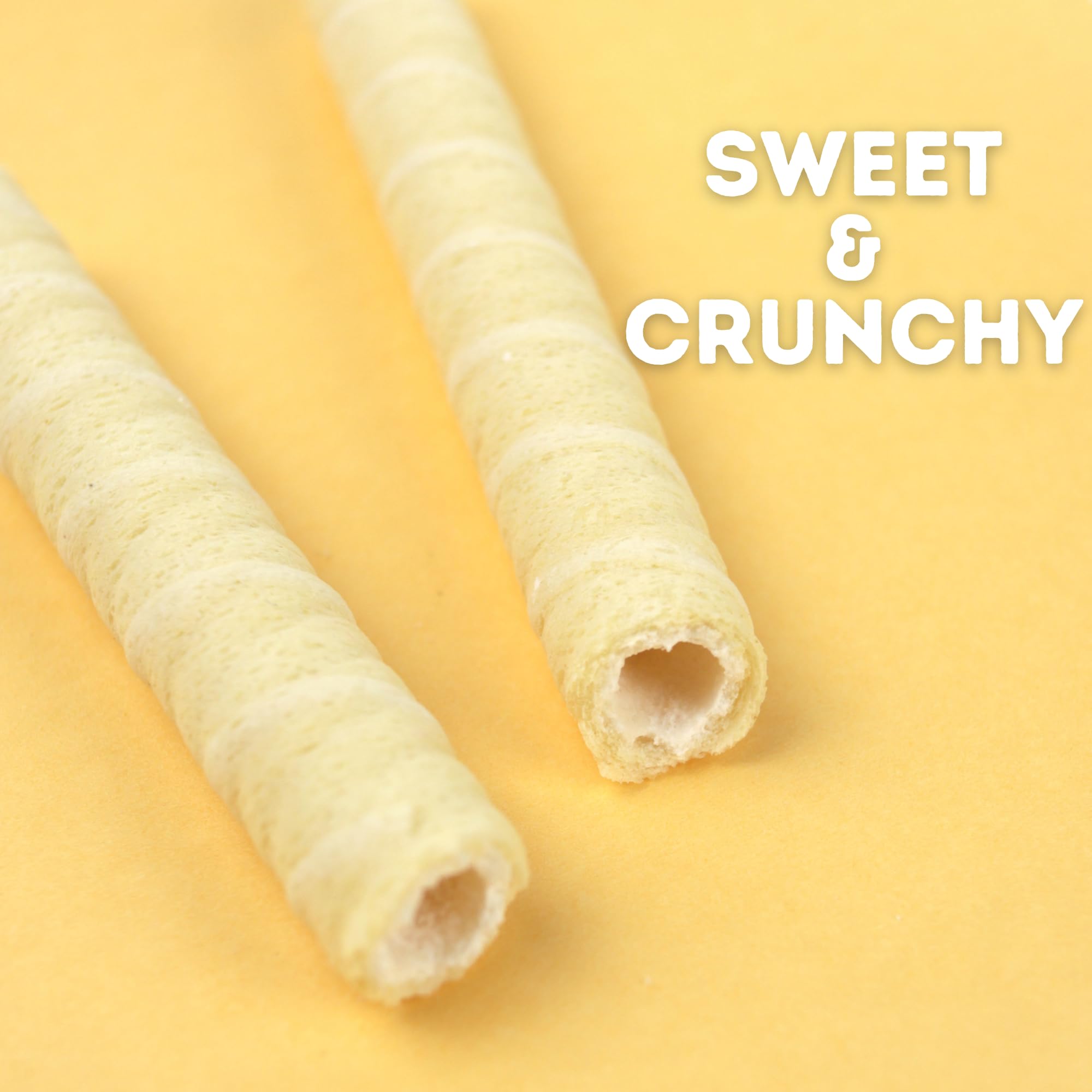 Rice Krispies Treats Cereal Straws, Sweet and Crunchy Wafer Snacks, Nostalgic Candy, 18 Count Each (Pack of 2) - Image 6