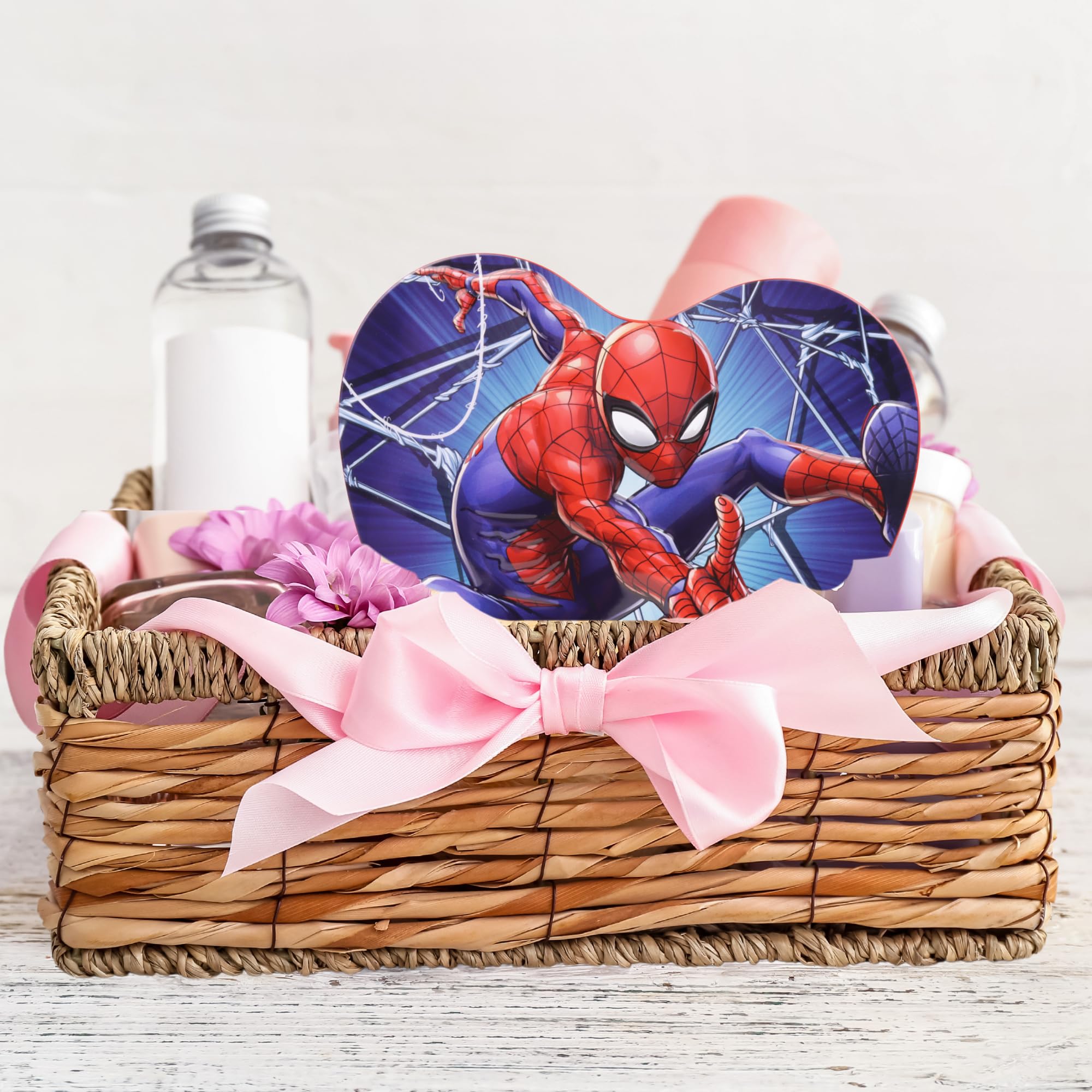 Spiderman Heart Box, 10 Individually Wrapped Chocolatey Candy Assortment, Gift Set, 2.12 Ounces - Image 7