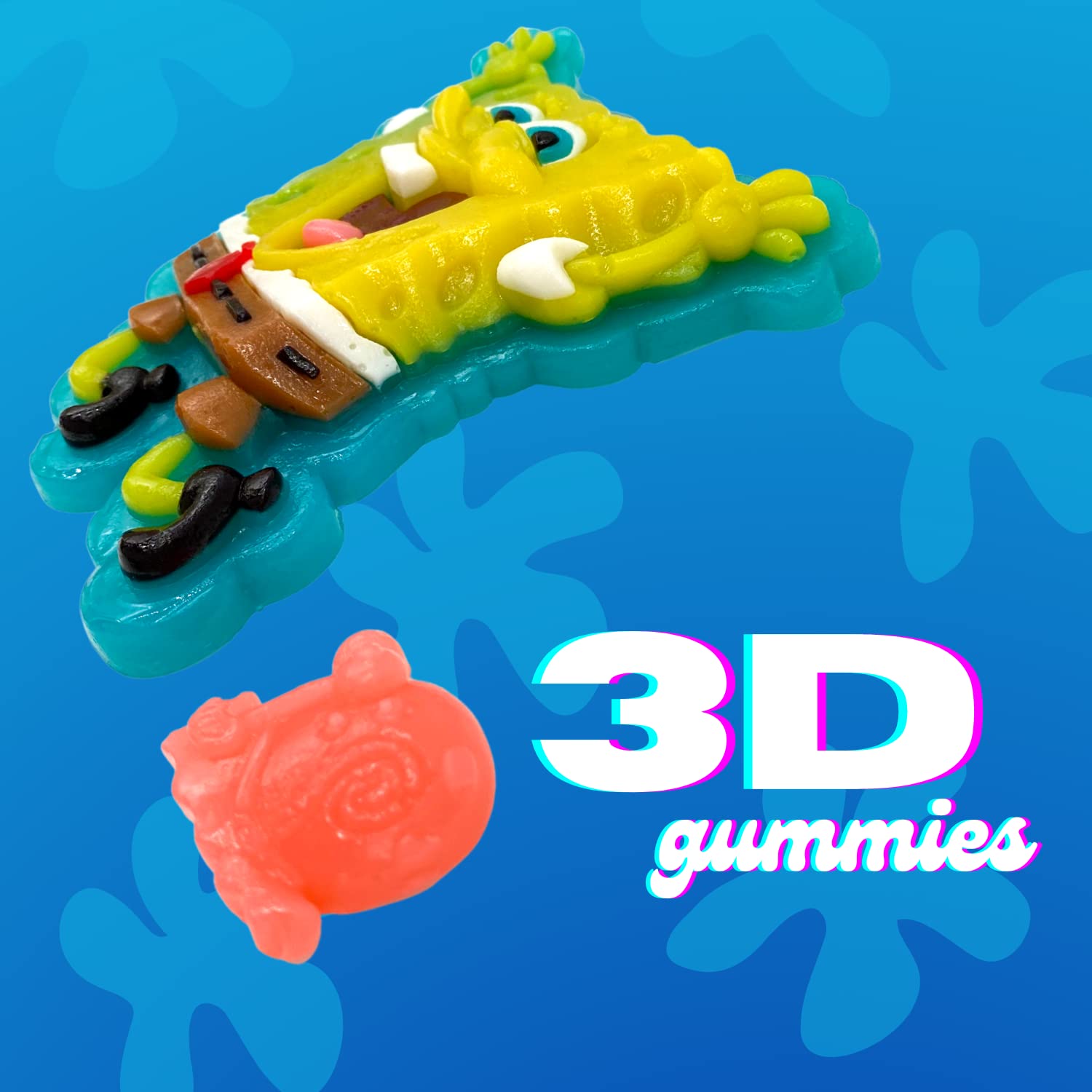 Spongebob Squarepants Gummy Candy with Mini Gary the Snail, Fruit Punch Flavored Party Favors, 6 Ounces - Image 4