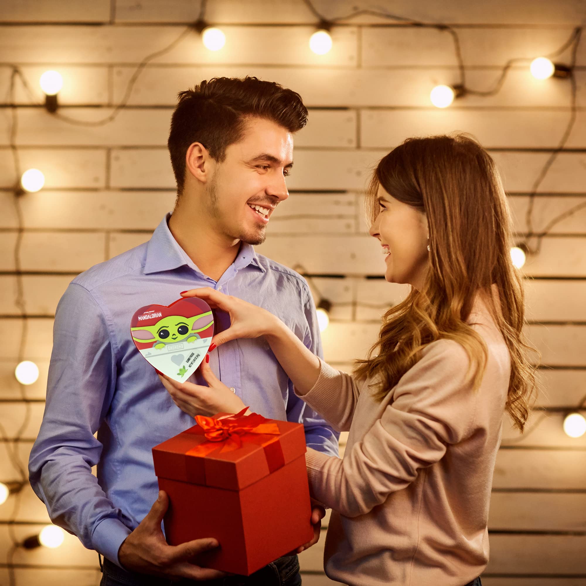 Star Wars The Mandalorian Grogu Gummy Candy, Green Apple Flavored Gummy Frogs, Easter Basket Stuffer, Fun Character Candy Gift - Image 5