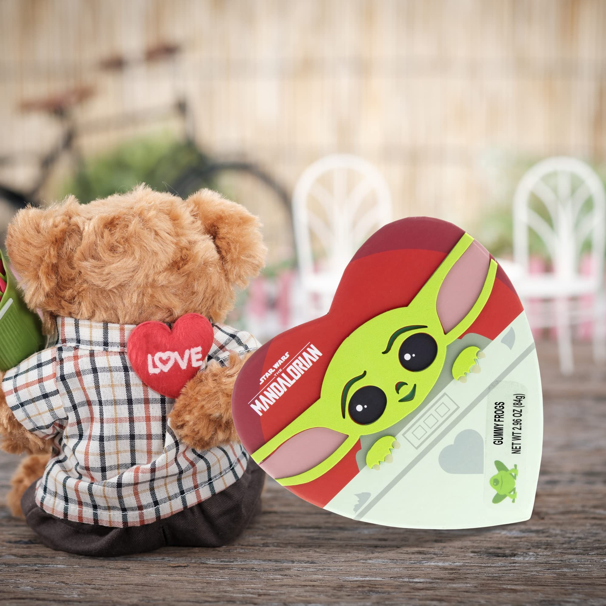 Star Wars The Mandalorian Grogu Gummy Candy, Green Apple Flavored Gummy Frogs, Easter Basket Stuffer, Fun Character Candy Gift - Image 6