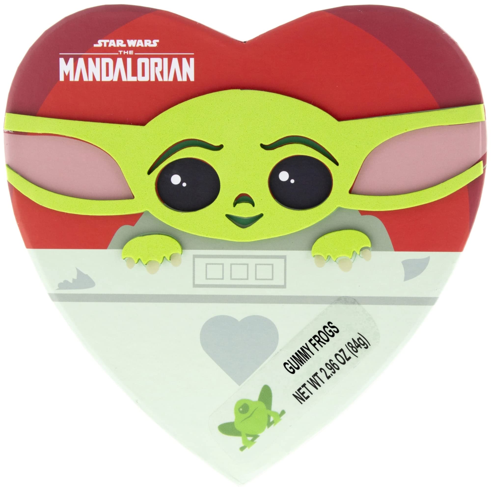 Star Wars The Mandalorian Grogu Gummy Candy, Green Apple Flavored Gummy Frogs, Easter Basket Stuffer, Fun Character Candy Gift - Image 7