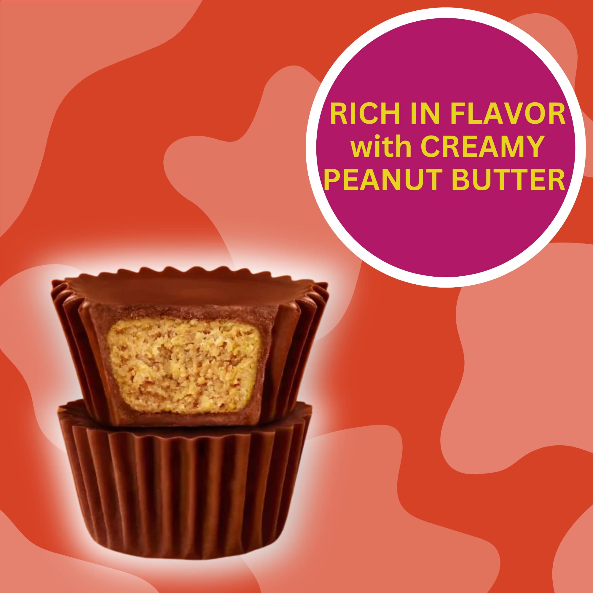 Valentine's Hershey's Heart Shaped Tin, Basketball Themed Container Filled with Miniature Reese Peanut Butter Cups, Gift Basket, Part Favors, & More, 3.7 Ounces - Image 3