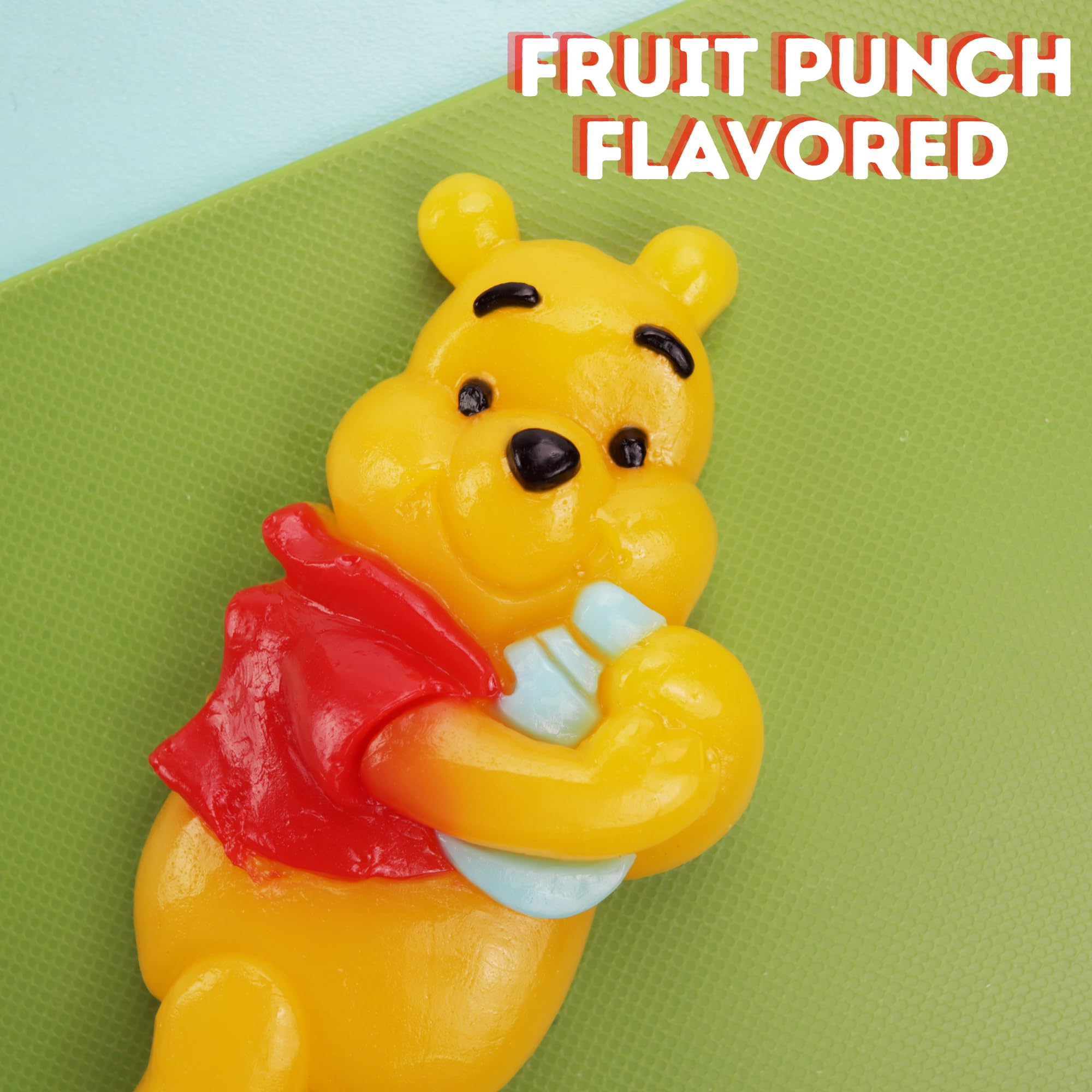 Winnie Pooh Bear Jumbo Gummy, Fruit Punch Flavored, Fun Novelty Candy, 2.82 Ounces - Image 4