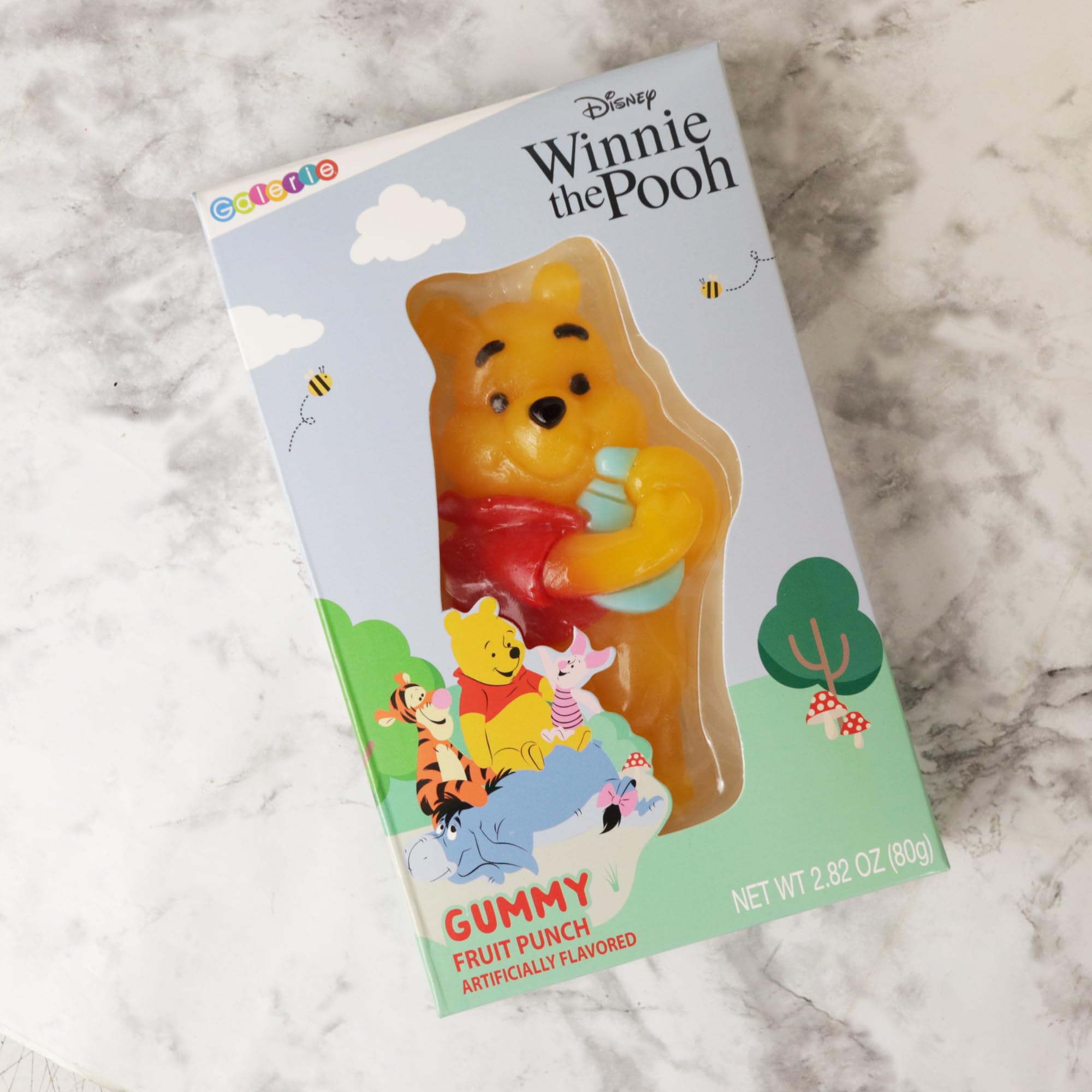Winnie Pooh Bear Jumbo Gummy, Fruit Punch Flavored, Fun Novelty Candy, 2.82 Ounces - Image 5
